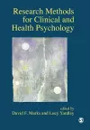 Research Methods for Clinical and Health Psychology cover