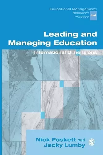 Leading and Managing Education cover