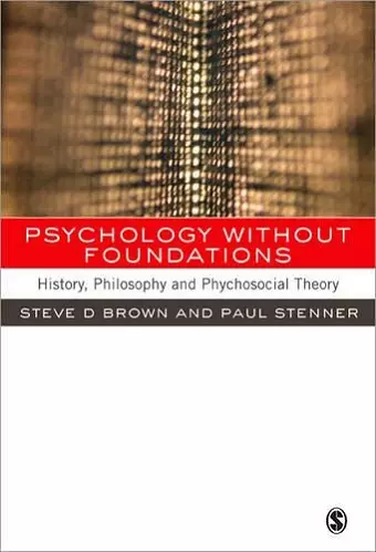 Psychology without Foundations cover