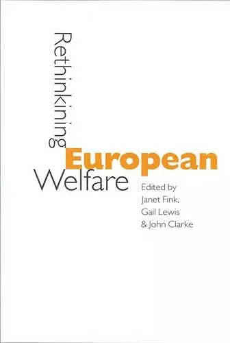 Rethinking European Welfare cover