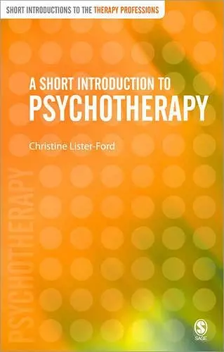 A Short Introduction to Psychotherapy cover