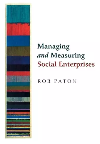 Managing and Measuring Social Enterprises cover