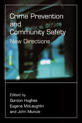 Crime Prevention and Community Safety cover