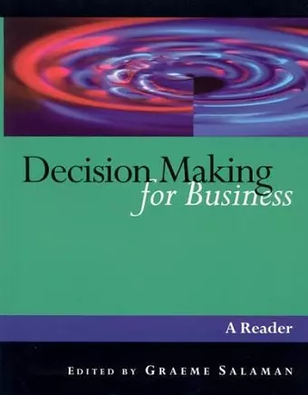 Decision Making for Business cover