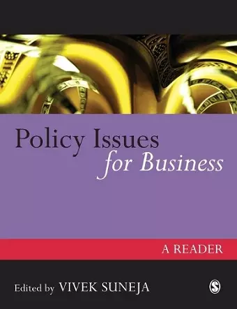 Policy Issues for Business cover