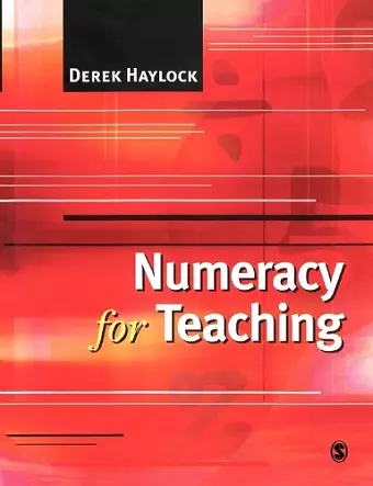 Numeracy for Teaching cover