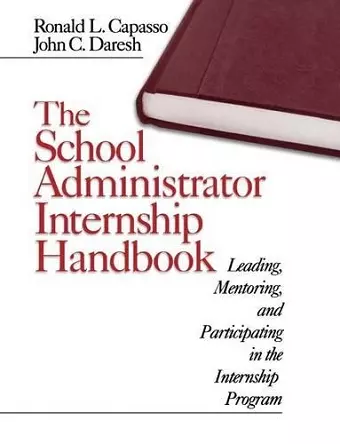 The School Administrator Internship Handbook cover