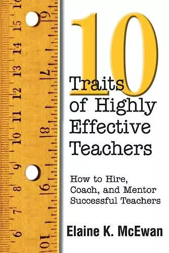 Ten Traits of Highly Effective Teachers cover