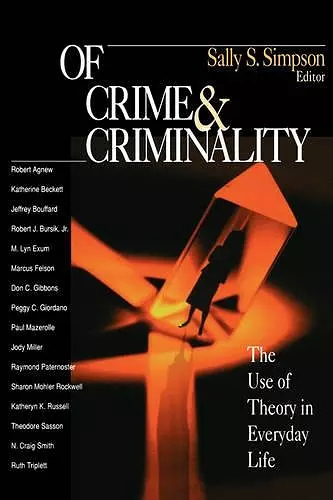 Of Crime and Criminality cover