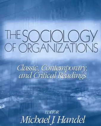 The Sociology of Organizations cover