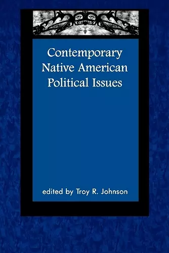 Contemporary Native American Political Issues cover