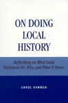 On Doing Local History cover