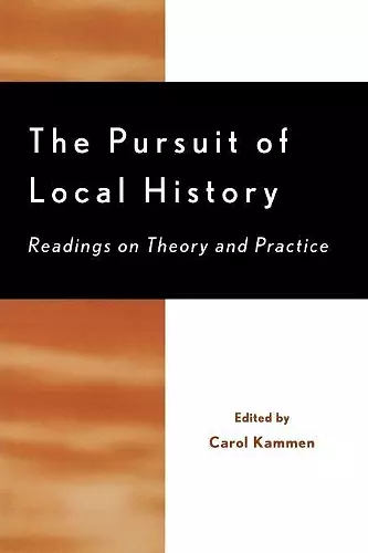 The Pursuit of Local History cover