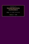 Research in Transportation Economics cover