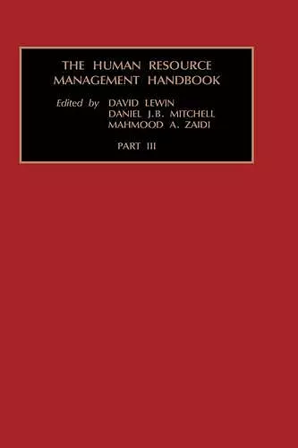 Human Resource Management Handbook (3 Vol Set) cover