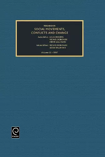 Research in Social Movements, Conflicts and Change cover