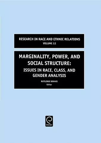 Marginality, Power and Social Structure cover