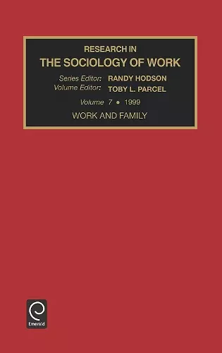 Work and Family cover