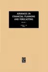 Advances in Financial Planning and Forecasting cover