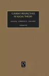 Current Perspectives in Social Theory cover