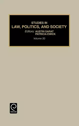 Studies in Law, Politics and Society cover