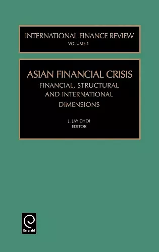 Asian Financial Crisis cover