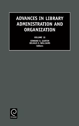 Advances in Library Administration and Organization cover