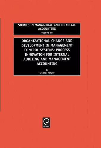 Organizational Change and Development in Management Control Systems cover