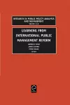 Learning from International Public Management Reform cover