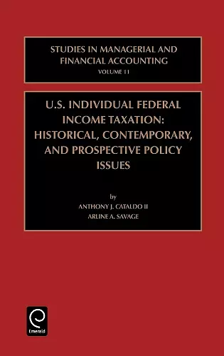 US Individual Federal Income Taxation cover