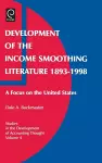 Development of the Income Smoothing Literature, 1893-1998 cover