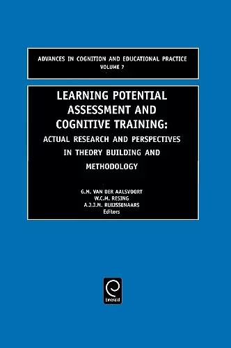 Learning Potential Assessment and Cognitive Training cover