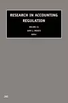 Research in Accounting Regulation cover
