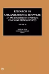 Research in Organizational Behavior cover