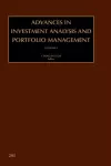 Advances in Investment Analysis and Portfolio Management cover