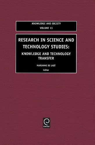 Research in Science and Technology Studies cover