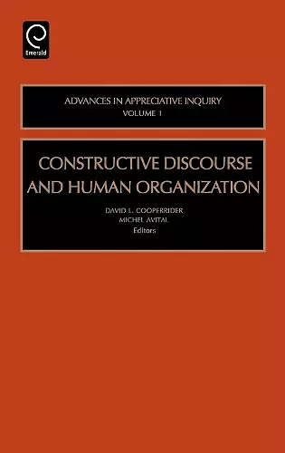 Constructive Discourse and Human Organization cover