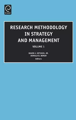 Research Methodology in Strategy and Management cover