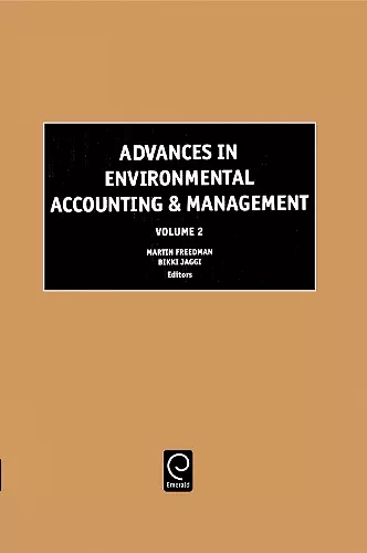 Advances in Environmental Accounting and Management cover