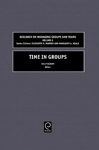 Time in Groups cover