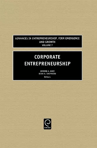 Corporate Entrepreneurship cover