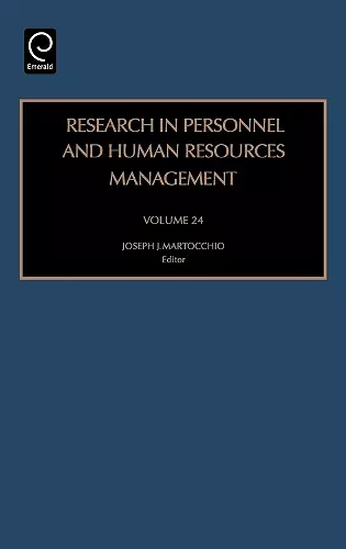 Research in Personnel and Human Resources Management cover