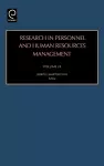 Research in Personnel and Human Resources Management cover