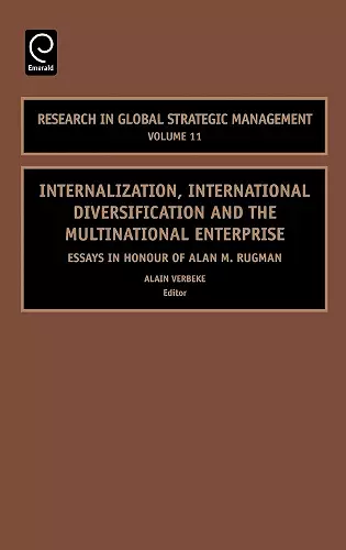 Internalization, International Diversification and the Multinational Enterprise cover