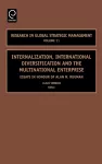 Internalization, International Diversification and the Multinational Enterprise cover