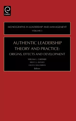 Authentic Leadership Theory and Practice cover