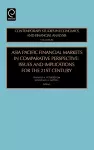 Asia Pacific Financial Markets in Comparative Perspective cover