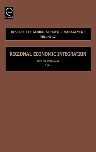 Regional Economic Integration cover