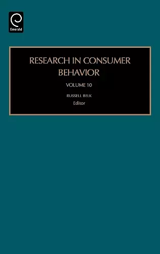 Research in Consumer Behavior cover