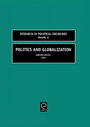 Politics and Globalization cover